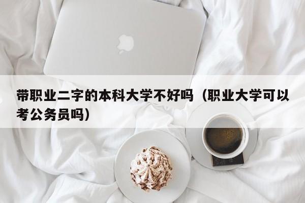 带职业二字的本科大学不好吗（职业大学可以考公务员吗）