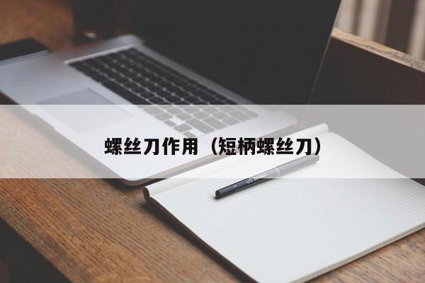 螺丝刀作用（短柄螺丝刀）