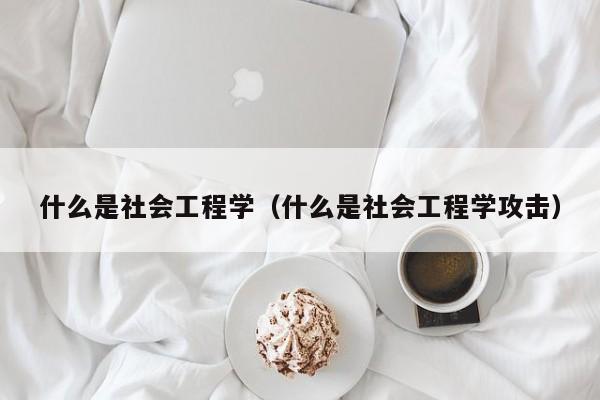 什么是社会工程学（什么是社会工程学攻击）