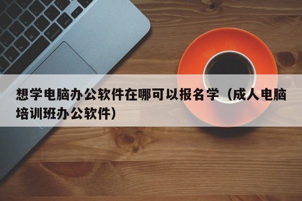 想学电脑办公软件在哪可以报名学（成人电脑培训班办公软件）