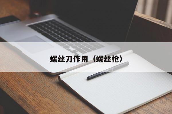 螺丝刀作用（螺丝枪）