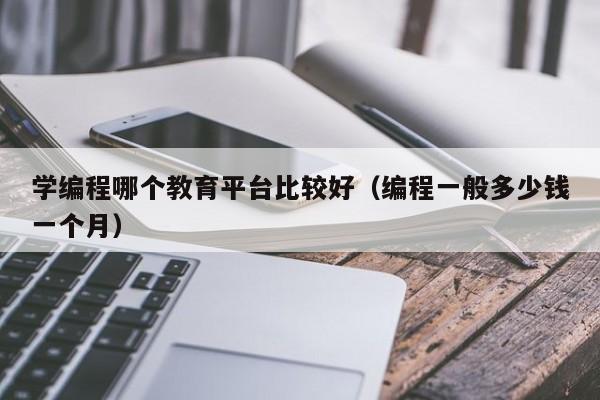 学编程哪个教育平台比较好（编程一般多少钱一个月）